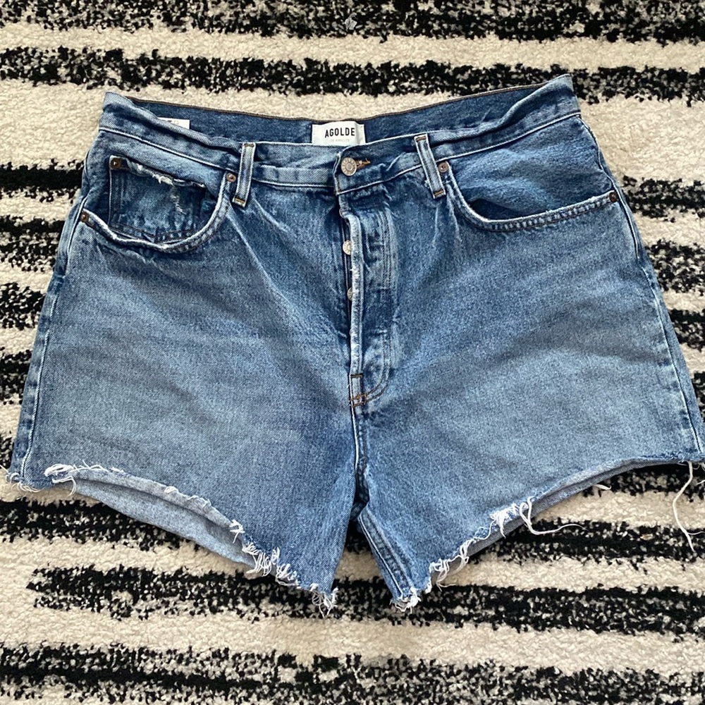 AGOLDE Riley Short in Outsider Size 33